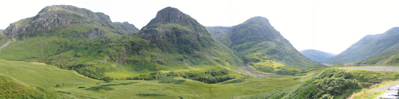 panorama of Glencoe